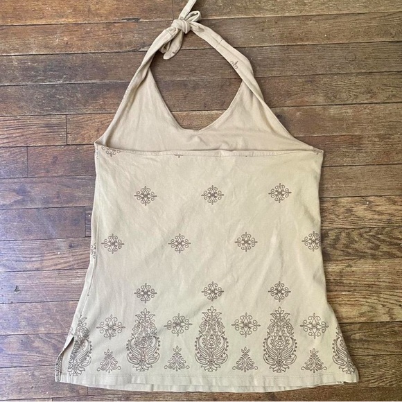 Yellow vintage festival halter large y2k - Picture 3 of 3